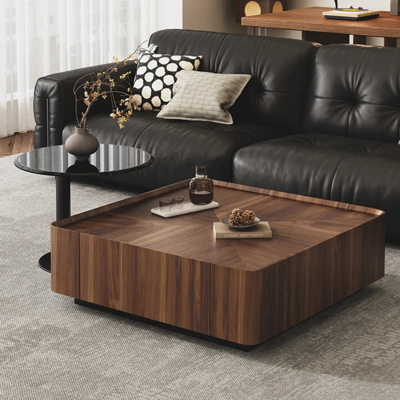 Aesthetic Luxury Wooden Coffee Table