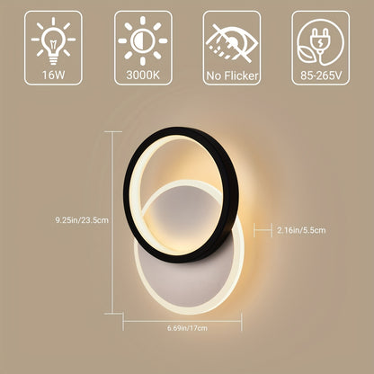 Modern Minimalist Bedside Wall Lamp