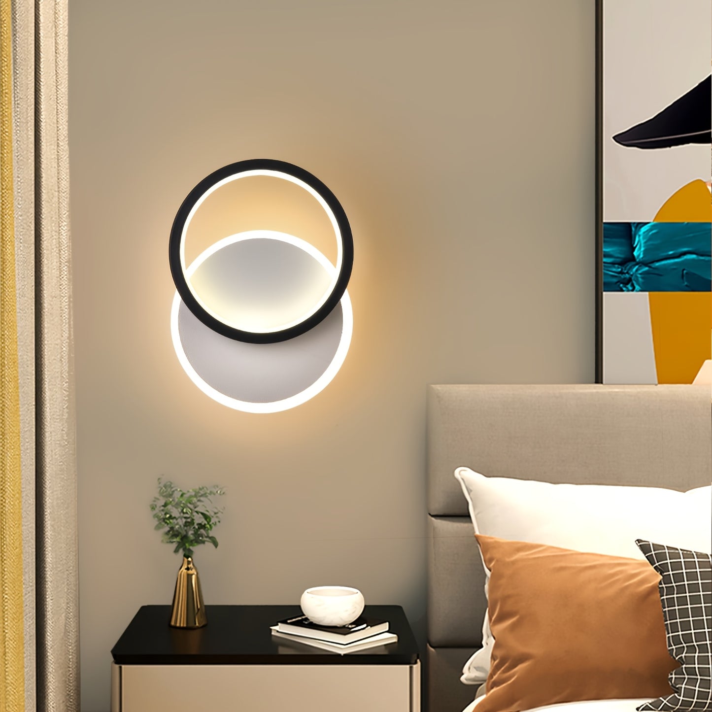 Modern Minimalist Bedside Wall Lamp