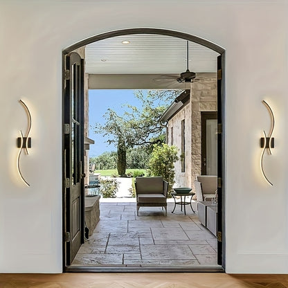 Stylish Waves LED Wall Lamp