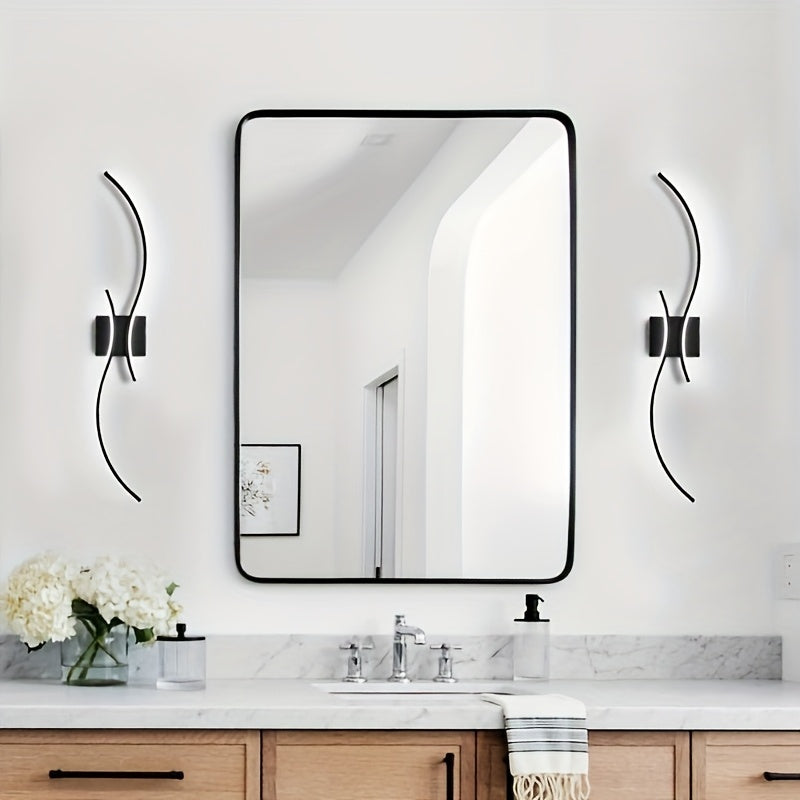 Stylish Waves LED Wall Lamp