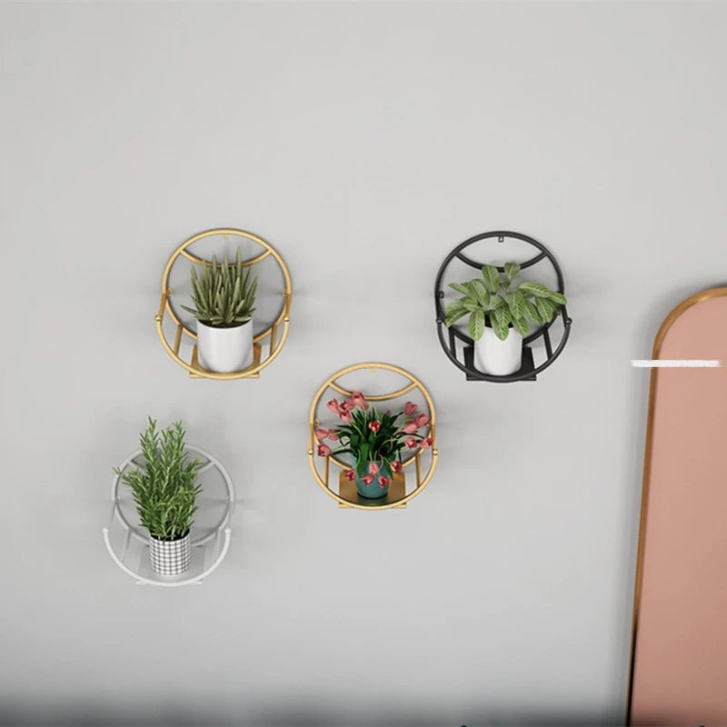 Wall-mounted Flower Pot Stand