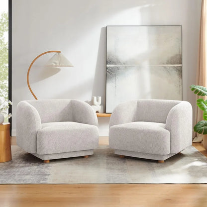 Modern Comfy Accent Barrel Chair