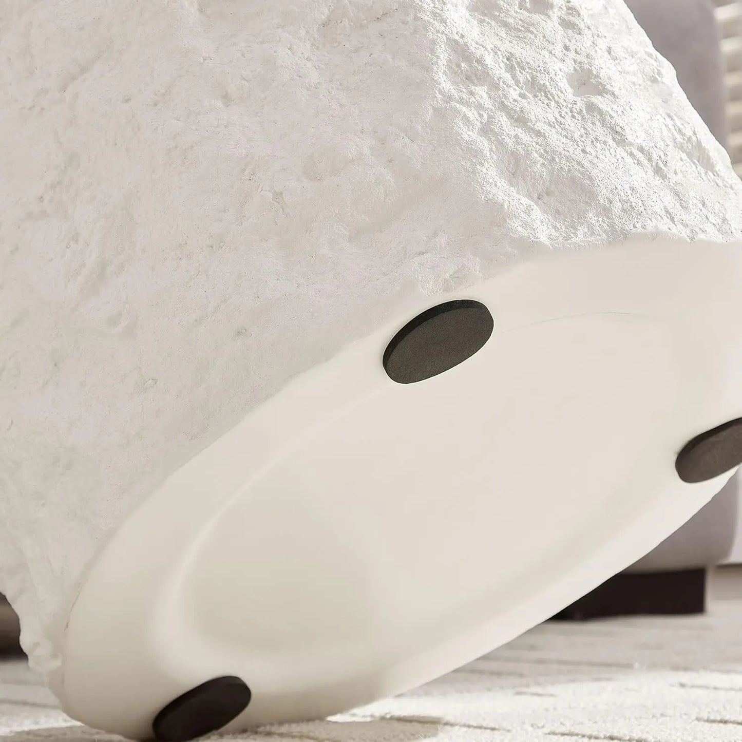 Cement Stone Pattern Round Coffee Table