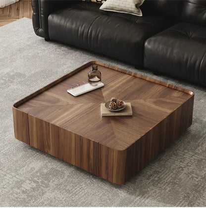 Aesthetic Luxury Wooden Coffee Table