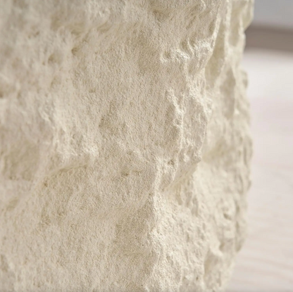 Cement Stone Pattern Round Coffee Table