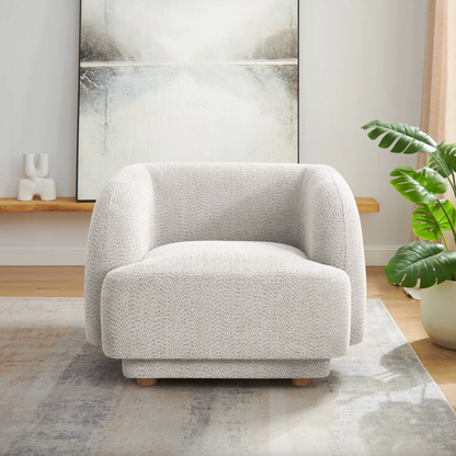 Modern Comfy Accent Barrel Chair