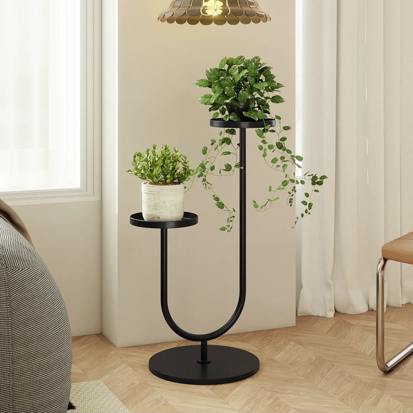 U-Shaped Modern Plant Stand