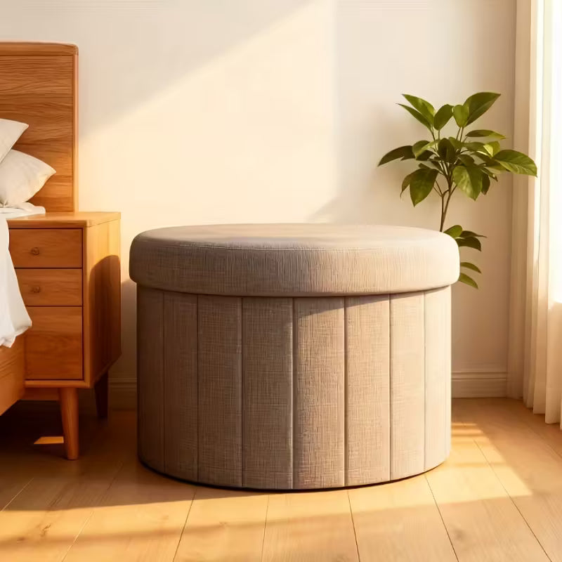 Contemporary Semi-Circular Storage Seat